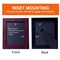 Adjustable DIY Easel Backs | 8" x 10" Solid Black Cardboard Back | Fits Most Photo Frames | 4-Pack I USA Designed and Made